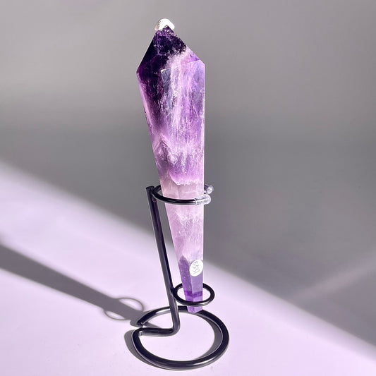 B537◇１点物◇アメジスト サセプター◇165×45×34mm◇天然石・鉱物・パワーストーン