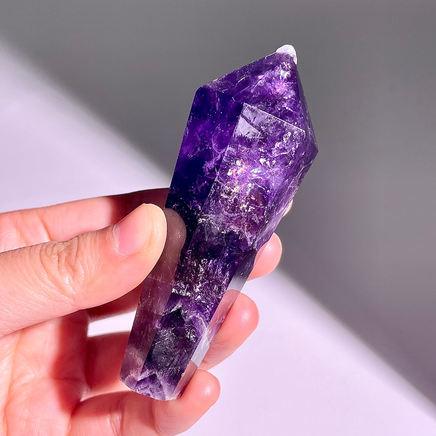 B582◇１点物◇アメジスト  サセプター◇88×28×32mm◇天然石・鉱物・パワーストーン