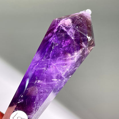 B587◇１点物◇アメジスト  サセプター◇102×28×20mm◇天然石・鉱物・パワーストーン