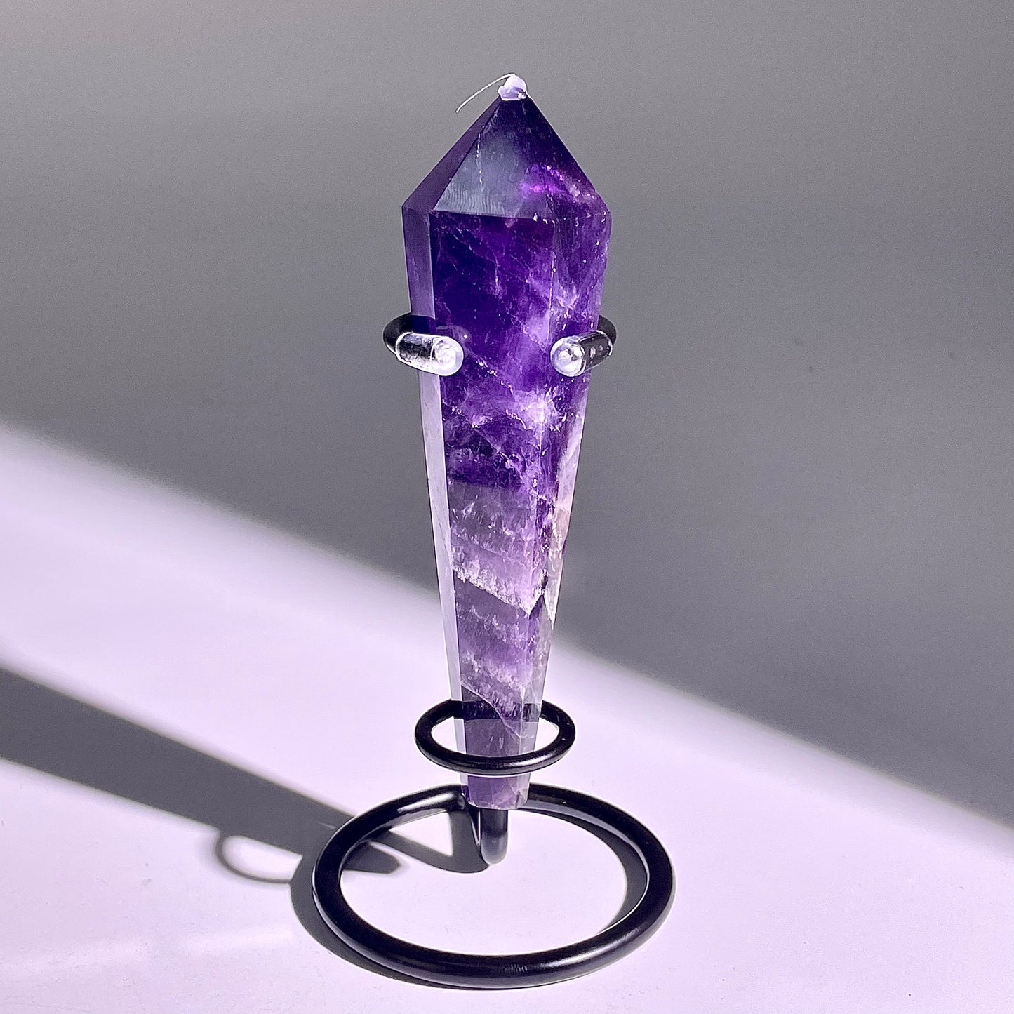 B592◇１点物◇アメジスト  サセプター◇96×30×26mm◇天然石・鉱物・パワーストーン