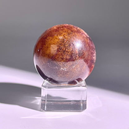 B598◇１点物◇極光蛍石  ボール◇44×44×44mm◇天然石・鉱物・パワーストーン
