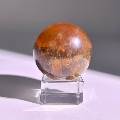 B600◇１点物◇極光蛍石  ボール◇44×44×44mm◇天然石・鉱物・パワーストーン