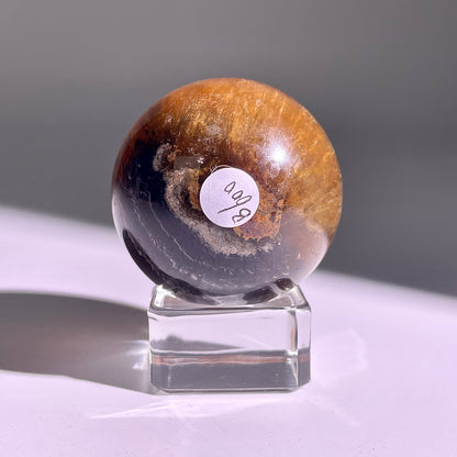 B600◇１点物◇極光蛍石  ボール◇44×44×44mm◇天然石・鉱物・パワーストーン
