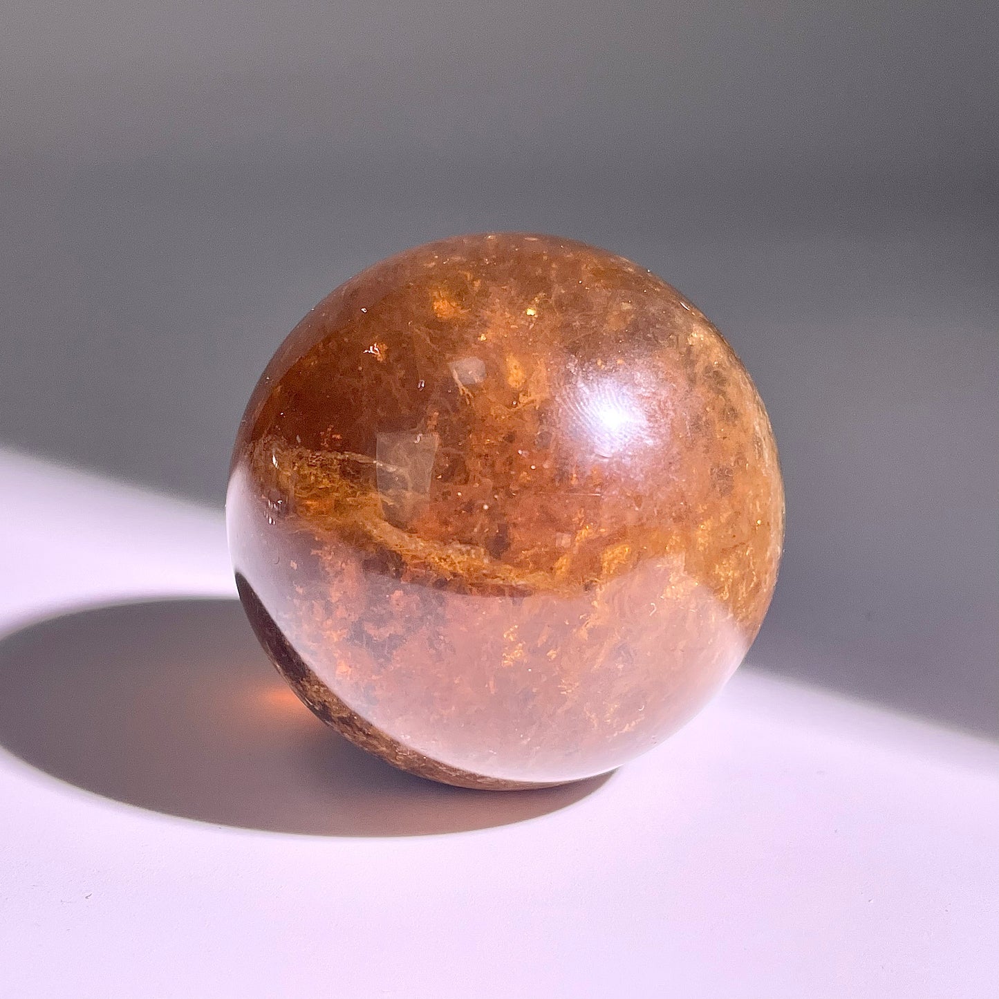 B600◇１点物◇極光蛍石  ボール◇44×44×44mm◇天然石・鉱物・パワーストーン