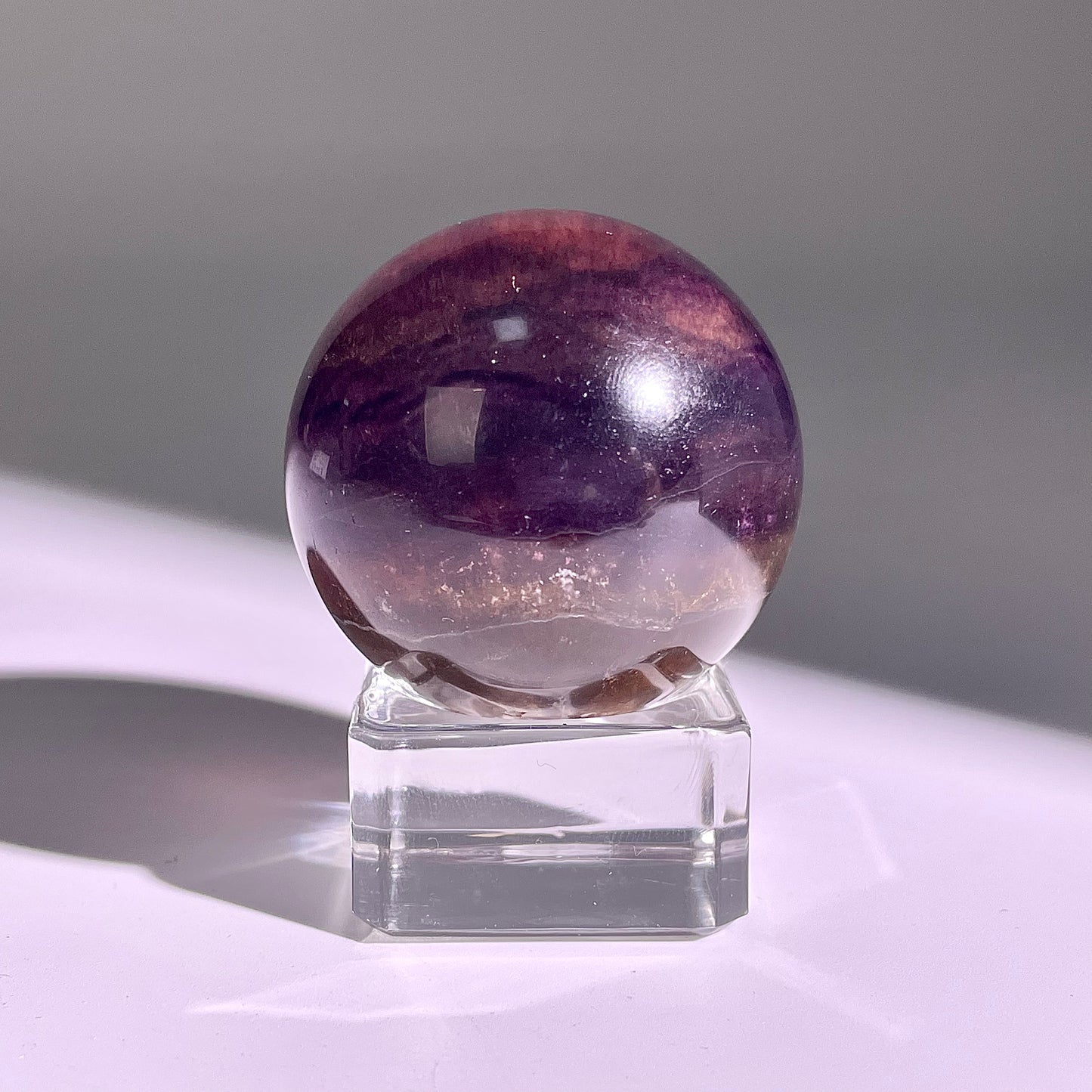 B602◇１点物◇極光蛍石  ボール◇40×40×40mm◇天然石・鉱物・パワーストーン