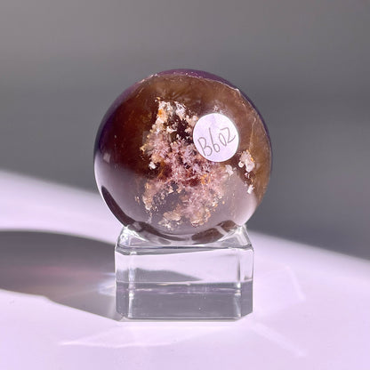 B602◇１点物◇極光蛍石  ボール◇40×40×40mm◇天然石・鉱物・パワーストーン