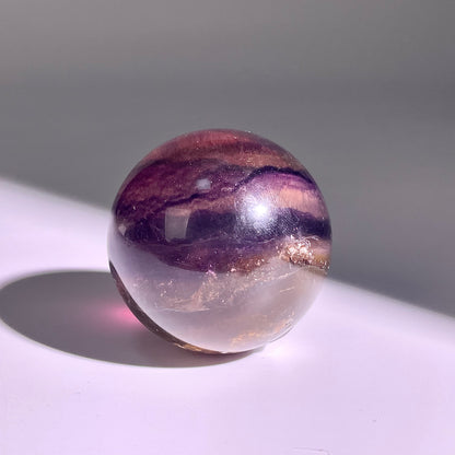 B602◇１点物◇極光蛍石  ボール◇40×40×40mm◇天然石・鉱物・パワーストーン