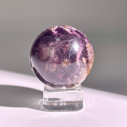 B607◇１点物◇極光蛍石  ボール◇40×40×40mm◇天然石・鉱物・パワーストーン