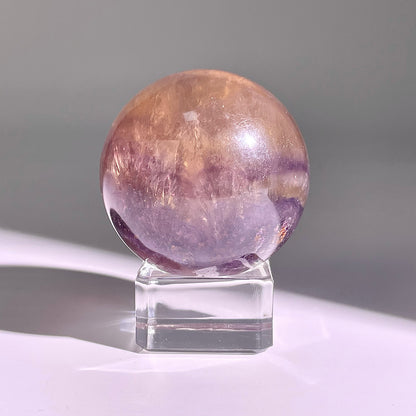 B608◇１点物◇極光蛍石  ボール◇47×47×47mm◇天然石・鉱物・パワーストーン