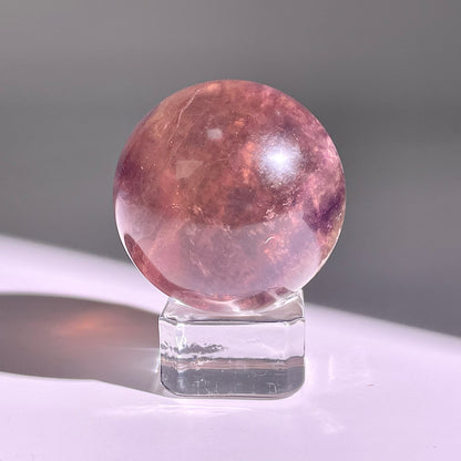 B611◇１点物◇極光蛍石  ボール◇40×40×40mm◇天然石・鉱物・パワーストーン