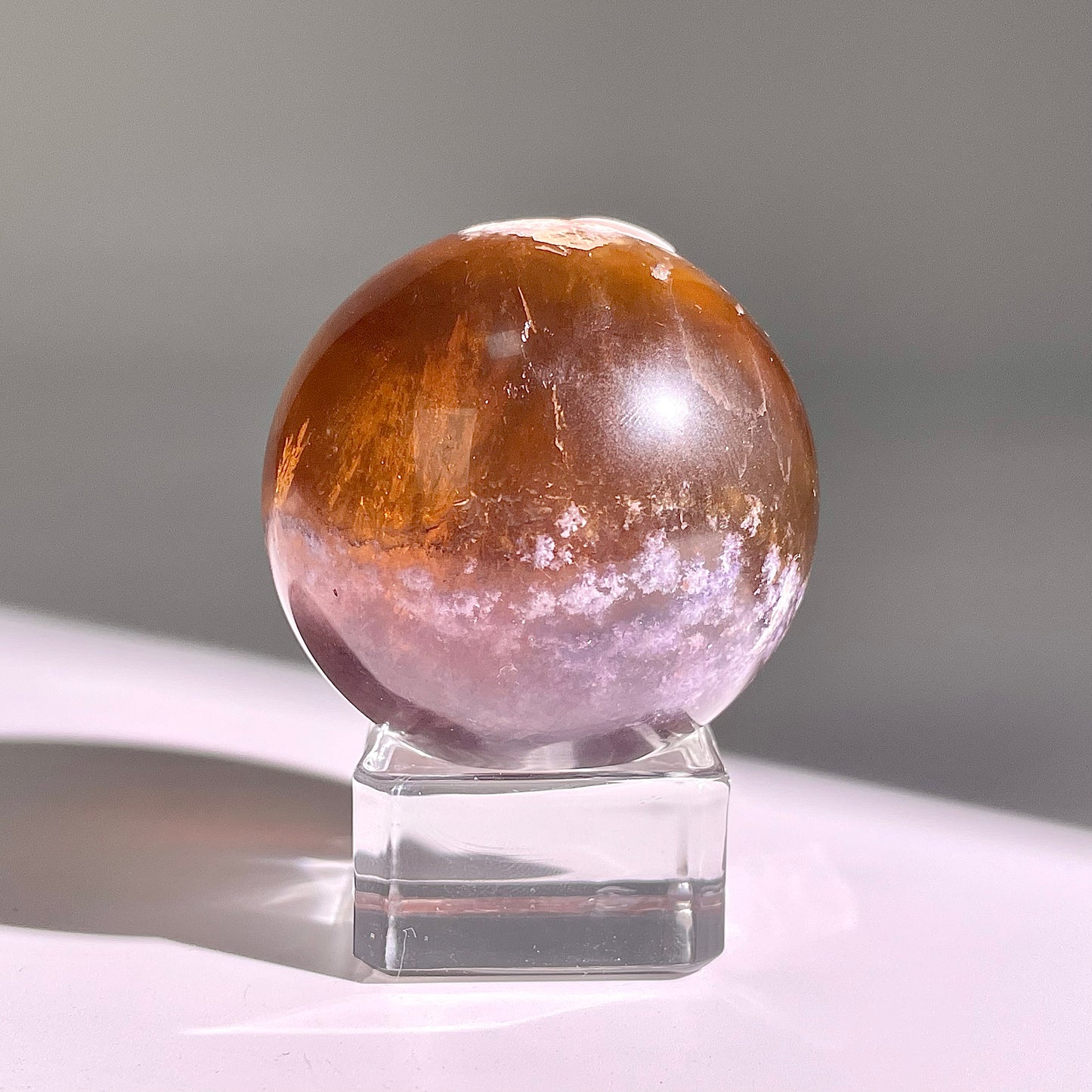 B612◇１点物◇極光蛍石  ボール◇46×46×46mm◇天然石・鉱物・パワーストーン