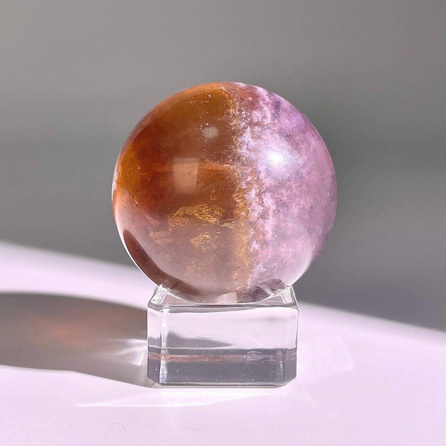 B612◇１点物◇極光蛍石  ボール◇46×46×46mm◇天然石・鉱物・パワーストーン