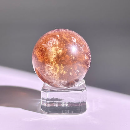 B613◇１点物◇極光蛍石  ボール◇33×33×33mm◇天然石・鉱物・パワーストーン