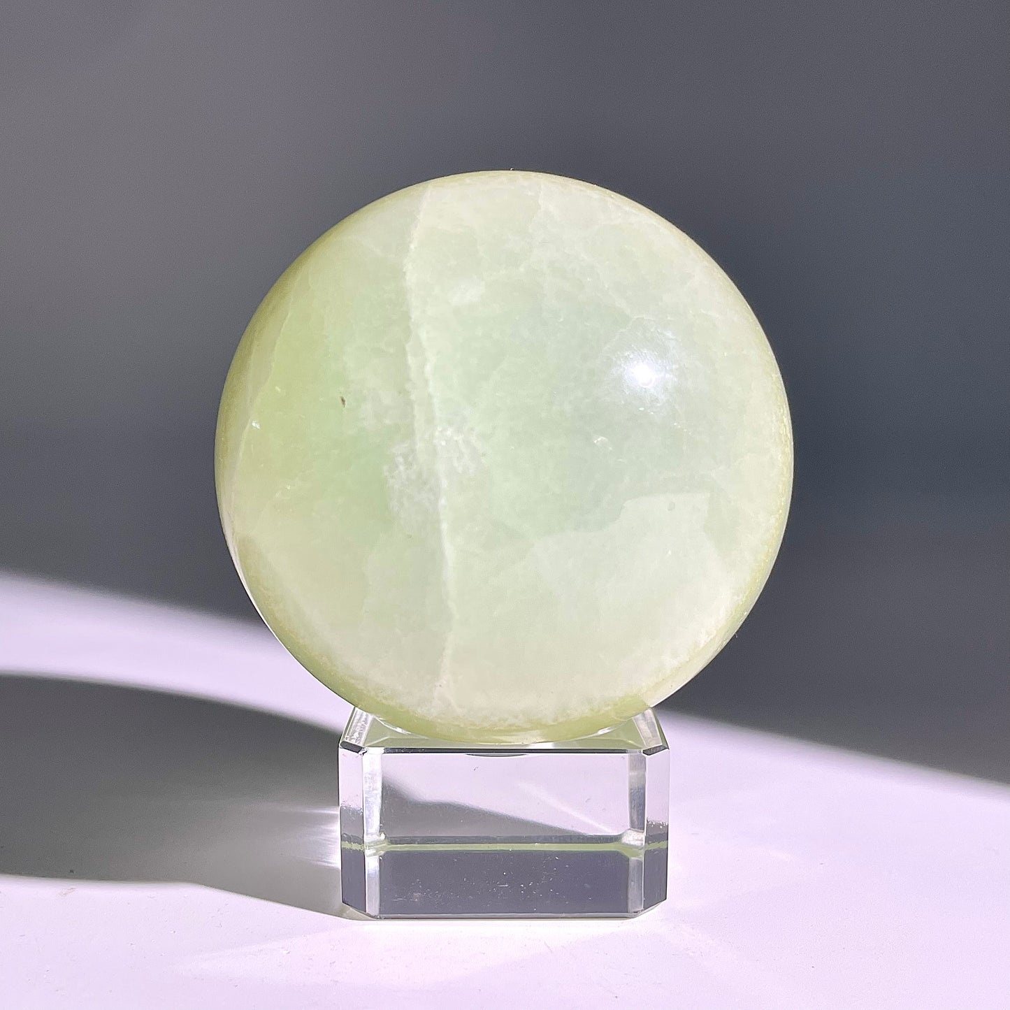 B639◇１点物◇カリブカルサイト ボール◇63×63×63mm◇天然石・鉱物・パワーストーン