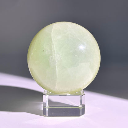 B639◇１点物◇カリブカルサイト ボール◇63×63×63mm◇天然石・鉱物・パワーストーン