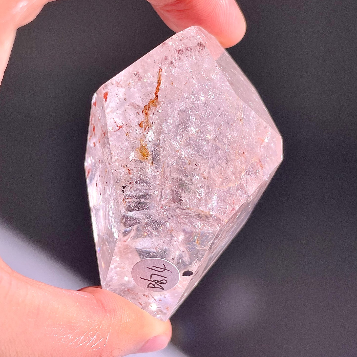 B674◇１点物◇ピンクアゼツライト 不規則◇66×47×38mm◇天然石・鉱物・パワーストーン