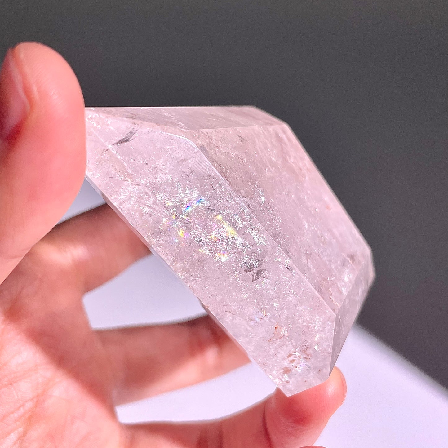 B682◇ピンクアゼツライト 不規則◇91×62×22mm◇天然石・鉱物・パワーストーン