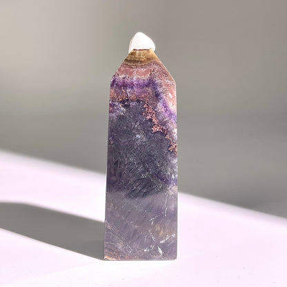 B701◇極光蛍石 ピラー◇64×15×10mm◇天然石・鉱物・パワーストーン