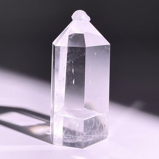 B710◇青い針の水晶 ピラー◇49×16×13mm◇天然石・鉱物・パワーストーン