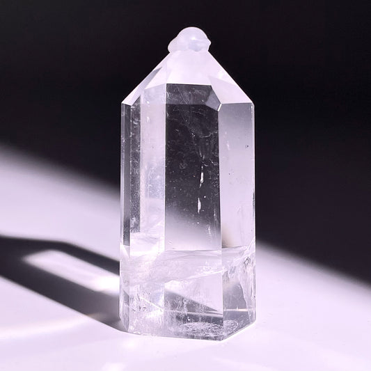 B710◇青い針の水晶 ピラー◇49×16×13mm◇天然石・鉱物・パワーストーン