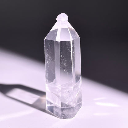 B710◇青い針の水晶 ピラー◇49×16×13mm◇天然石・鉱物・パワーストーン