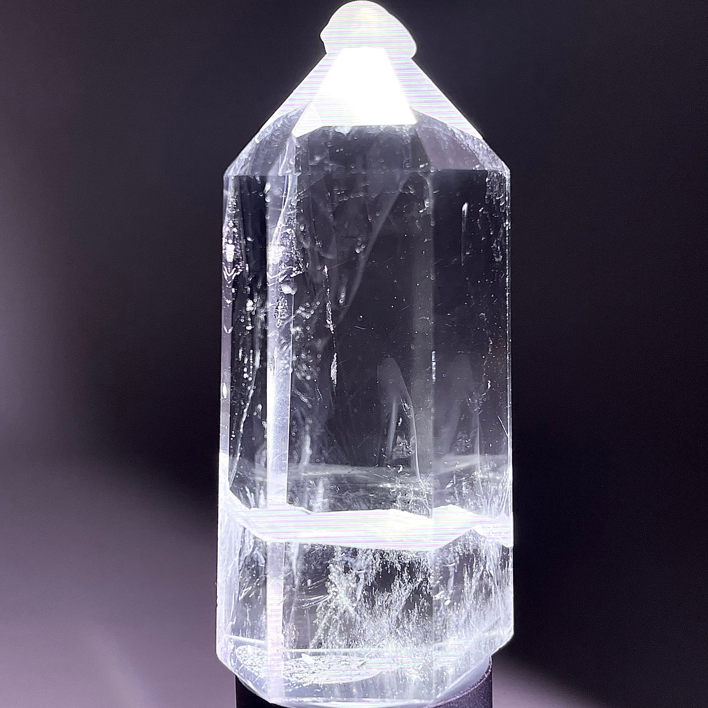 B710◇青い針の水晶 ピラー◇49×16×13mm◇天然石・鉱物・パワーストーン