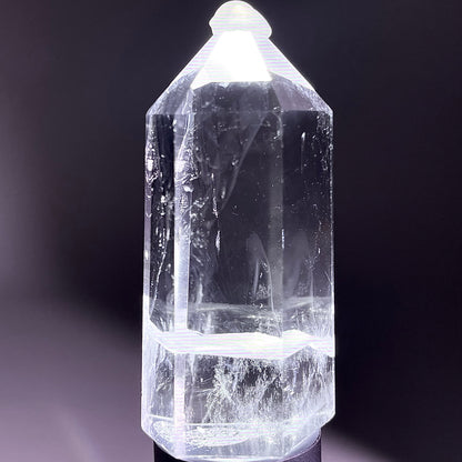 B710◇青い針の水晶 ピラー◇49×16×13mm◇天然石・鉱物・パワーストーン