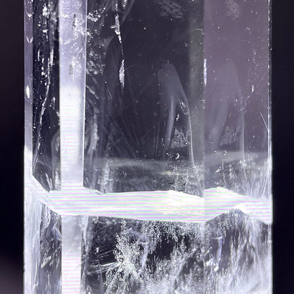B710◇青い針の水晶 ピラー◇49×16×13mm◇天然石・鉱物・パワーストーン