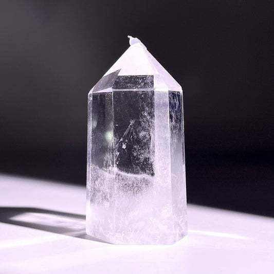 B712◇青い針の水晶 ピラー◇46×16×16mm◇天然石・鉱物・パワーストーン