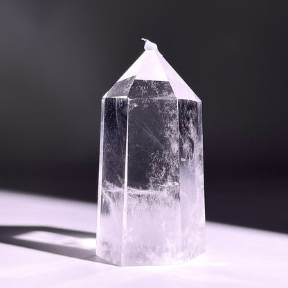 B712◇青い針の水晶 ピラー◇46×16×16mm◇天然石・鉱物・パワーストーン