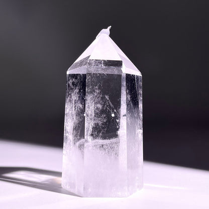 B712◇青い針の水晶 ピラー◇46×16×16mm◇天然石・鉱物・パワーストーン