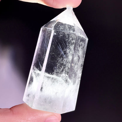 B712◇青い針の水晶 ピラー◇46×16×16mm◇天然石・鉱物・パワーストーン