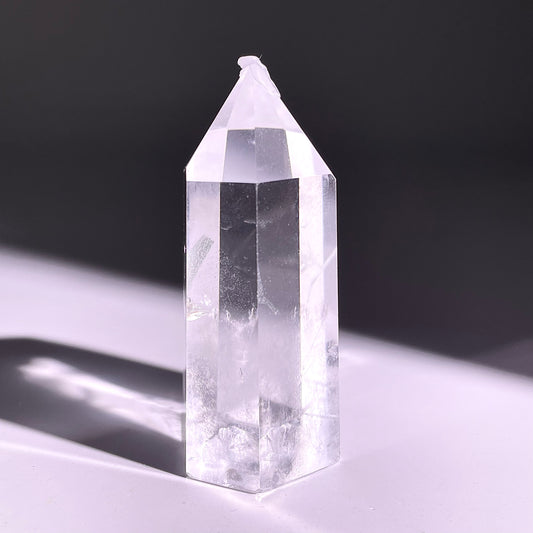 B713◇青い針の水晶 ピラー◇52×27×14mm◇天然石・鉱物・パワーストーン