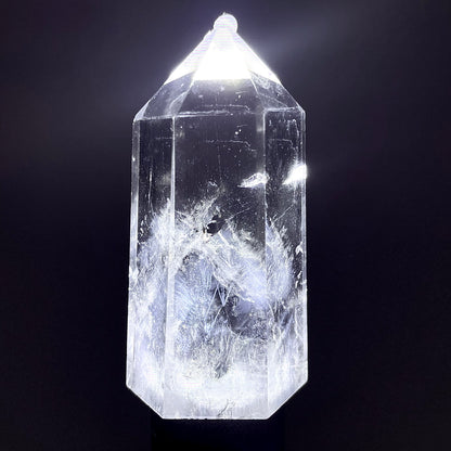 B714◇青い針の水晶 ピラー◇52×18×17mm◇天然石・鉱物・パワーストーン