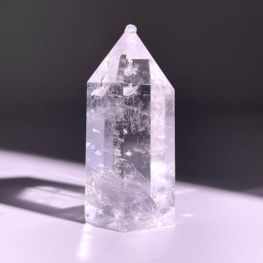 B715◇青い針の水晶 ピラー◇43×21×14mm◇天然石・鉱物・パワーストーン