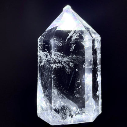 B715◇青い針の水晶 ピラー◇43×21×14mm◇天然石・鉱物・パワーストーン