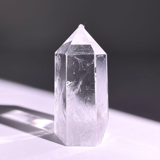 B717◇青い針の水晶 ピラー◇54×21×16mm◇天然石・鉱物・パワーストーン