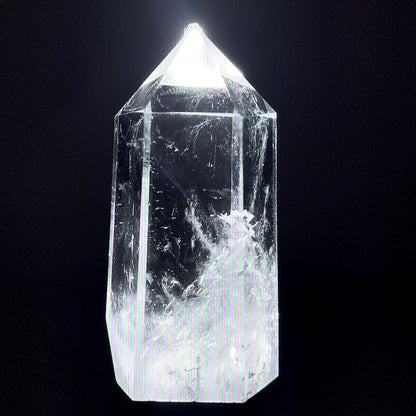 B717◇青い針の水晶 ピラー◇54×21×16mm◇天然石・鉱物・パワーストーン