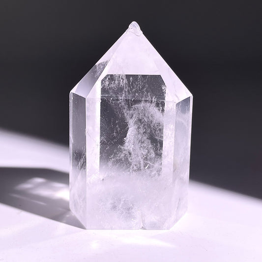 B718◇青い針の水晶 ピラー◇52×28×17mm◇天然石・鉱物・パワーストーン