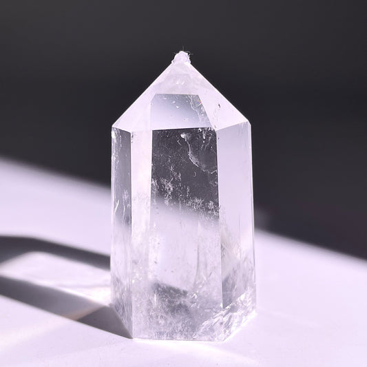 B722◇青い針の水晶 ピラー◇46×21×19mm◇天然石・鉱物・パワーストーン