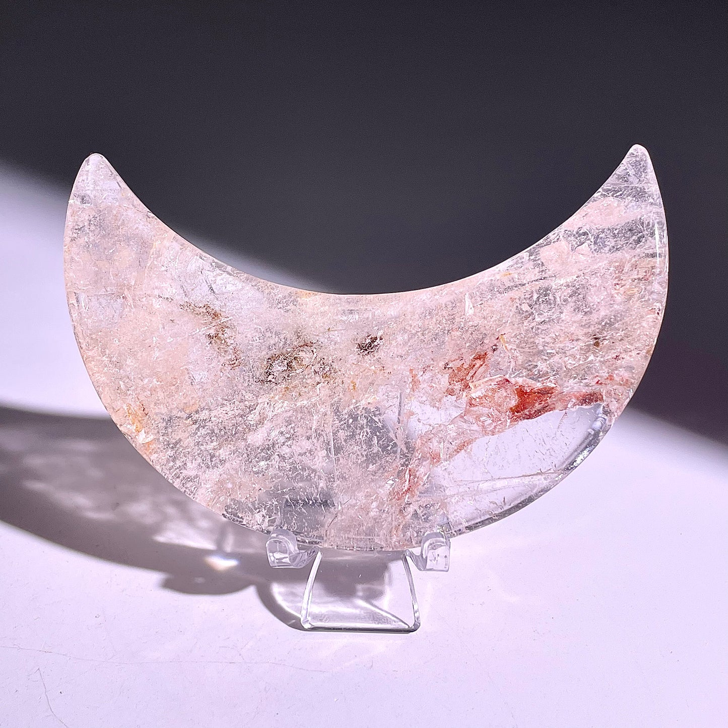 B725◇ピンクアゼツライト  ムーン◇90×32×0.6mm◇天然石・鉱物・パワーストーン