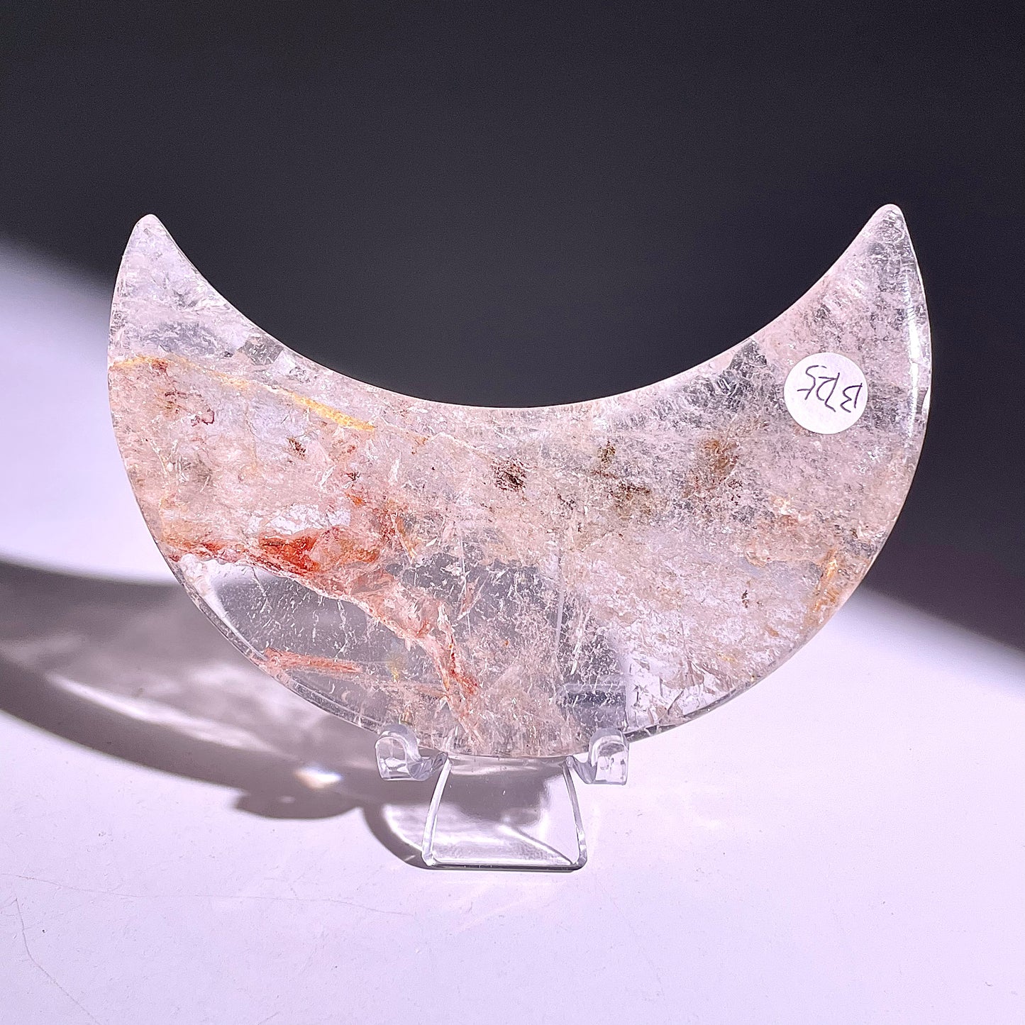 B725◇ピンクアゼツライト  ムーン◇90×32×0.6mm◇天然石・鉱物・パワーストーン