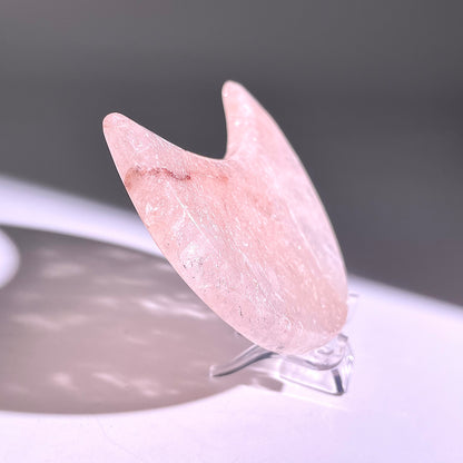 B729◇ピンクアゼツライト  ムーン◇90×45×1mm◇天然石・鉱物・パワーストーン