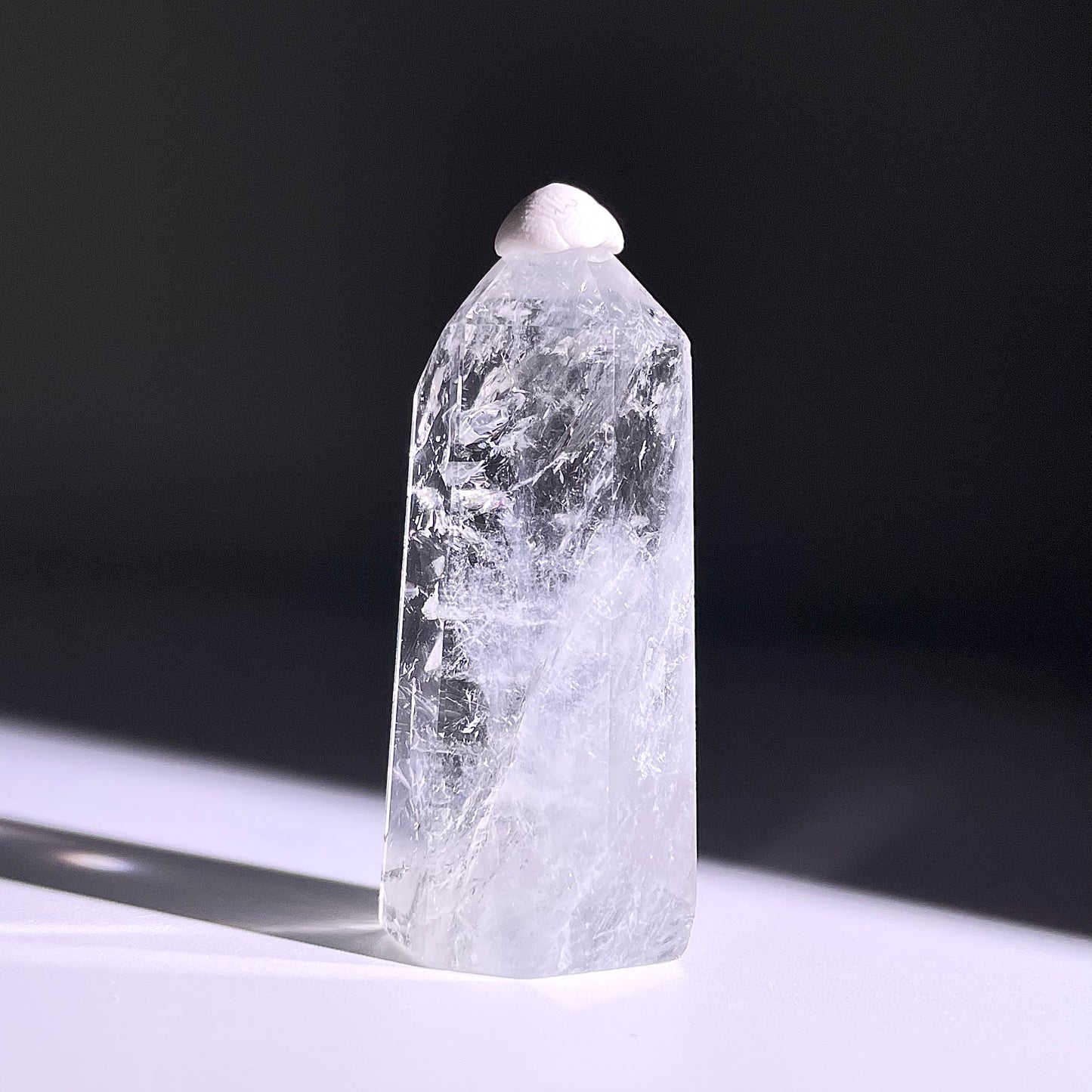 B735◇グリーンクォーツ  ピラー◇40×40×4mm◇天然石・鉱物・パワーストーン