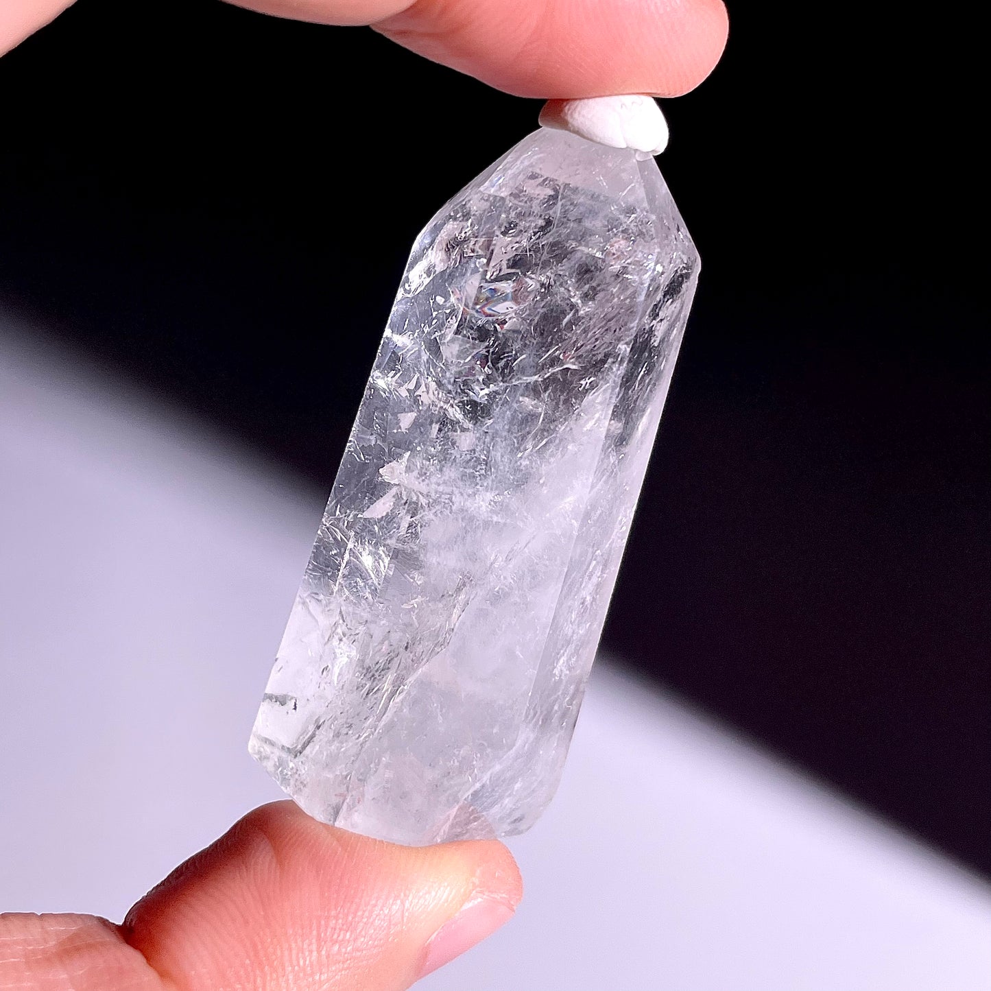 B735◇グリーンクォーツ  ピラー◇40×40×4mm◇天然石・鉱物・パワーストーン