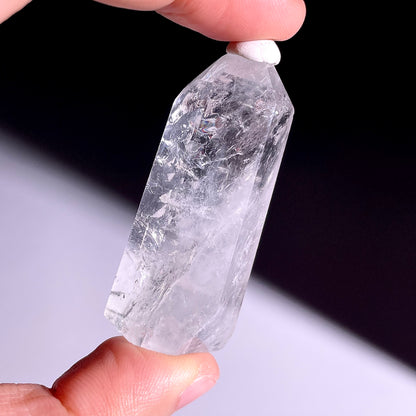 B735◇グリーンクォーツ  ピラー◇40×40×4mm◇天然石・鉱物・パワーストーン