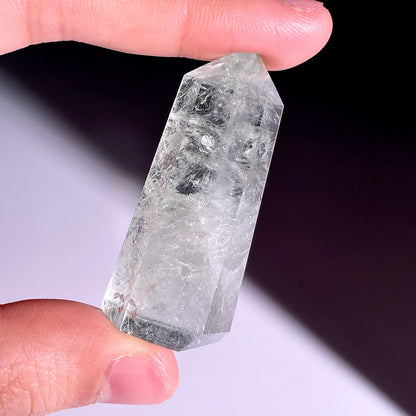 B738◇グリーンクォーツ  ピラー◇36×10×5mm◇天然石・鉱物・パワーストーン