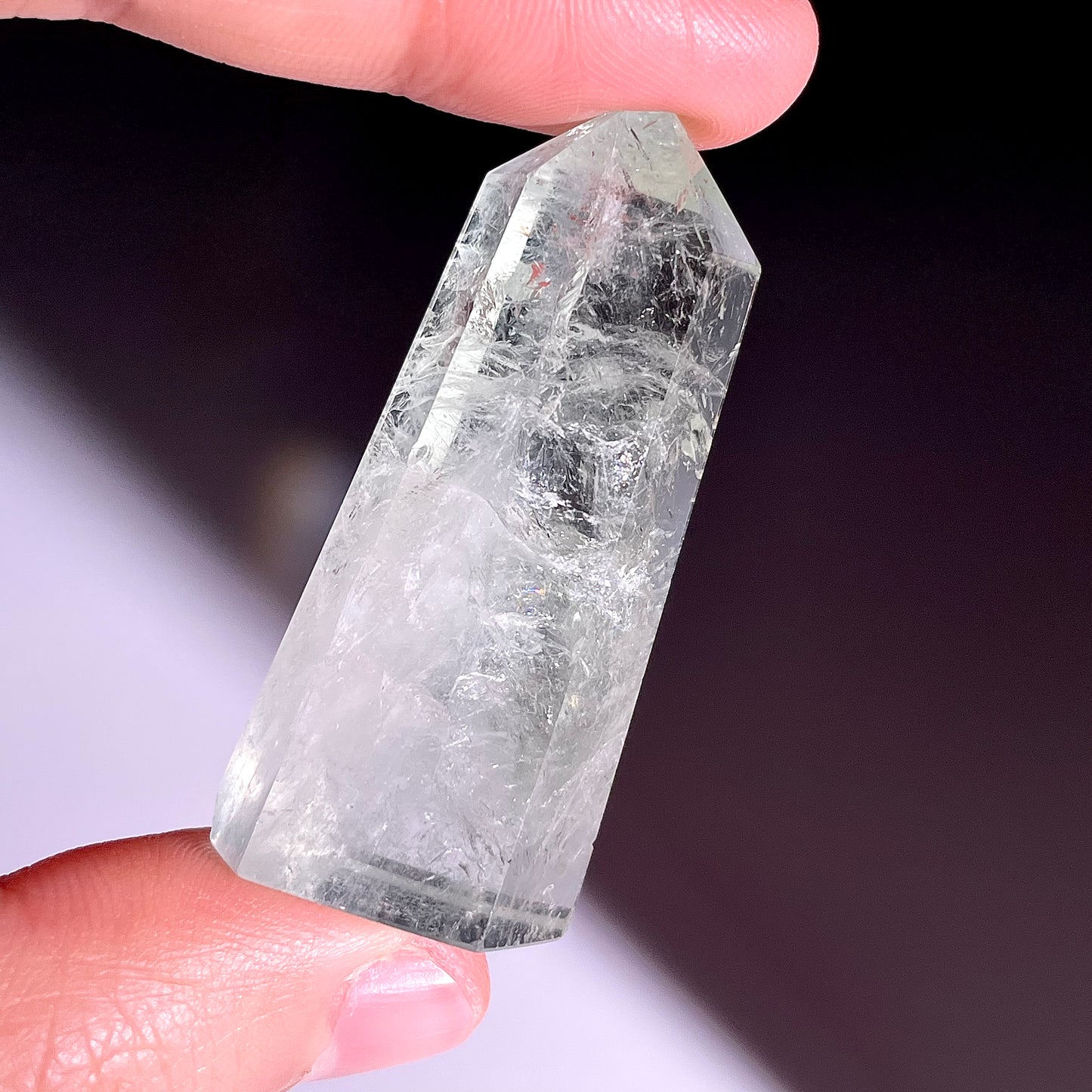 B738◇グリーンクォーツ  ピラー◇36×10×5mm◇天然石・鉱物・パワーストーン