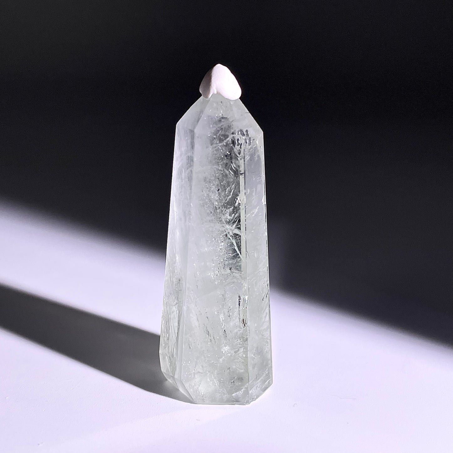 B739◇グリーンクォーツ  ピラー◇40×7×5mm◇天然石・鉱物・パワーストーン