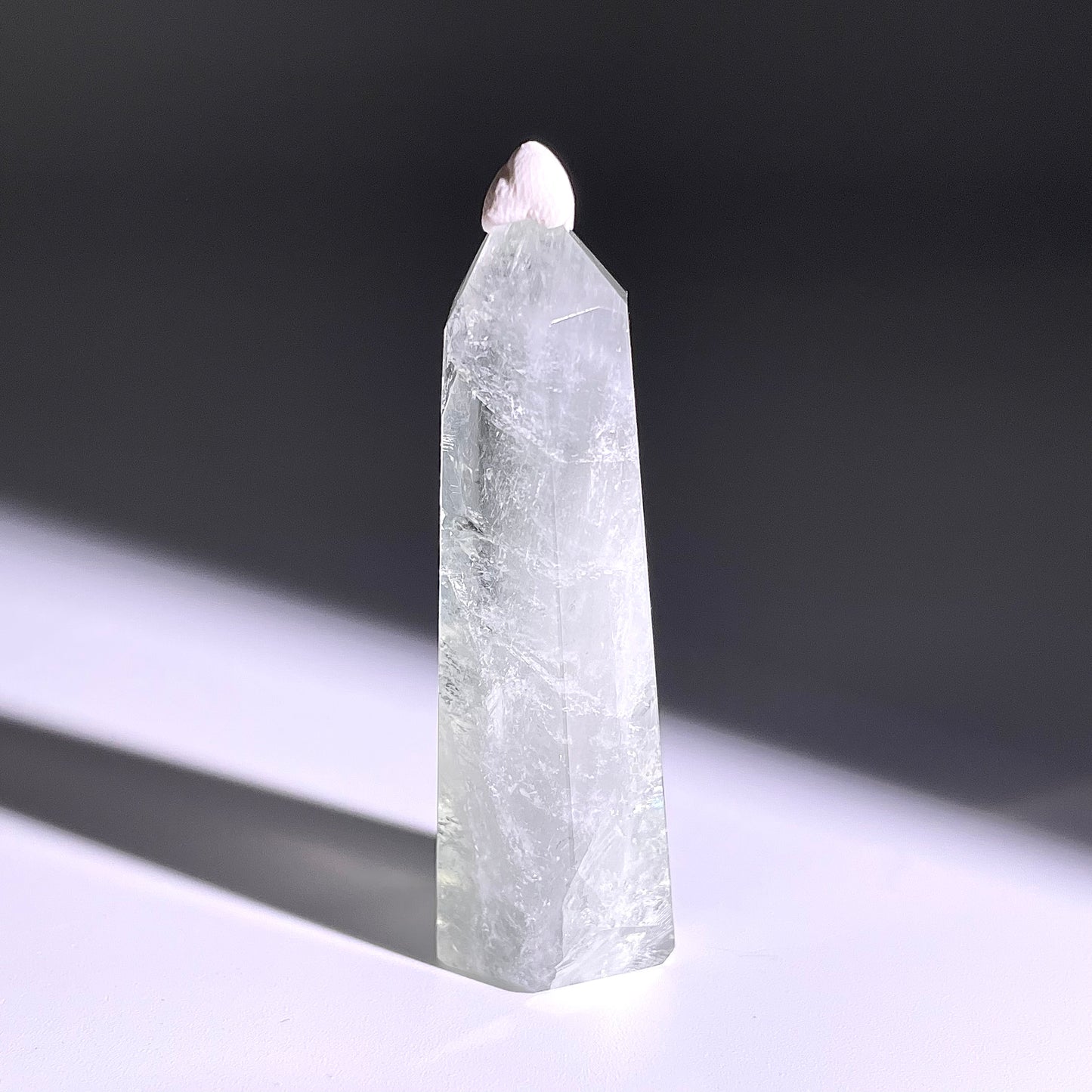 B739◇グリーンクォーツ  ピラー◇40×7×5mm◇天然石・鉱物・パワーストーン